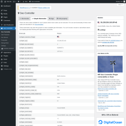 Page screenshot: Geo Controller →  Simple Shortcodes