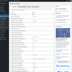 Page screenshot: Geo Controller