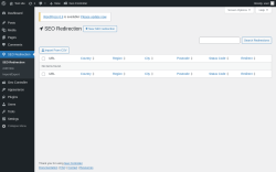Page screenshot: SEO Redirection