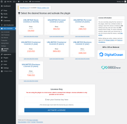 Page screenshot: Geo Controller →  Activate Unlimited