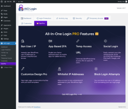 Page screenshot: AIO Login → Get Pro