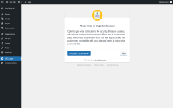 Page screenshot: All in One Login ‹ Test site — WordPress
