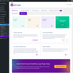 Page screenshot: AIO Login