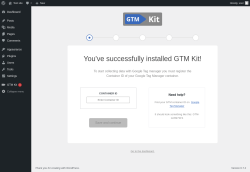 Page screenshot: ‹ Test site — WordPress