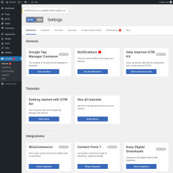 Page screenshot: GTM Kit 1