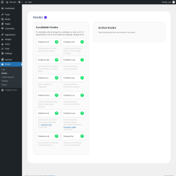 Page screenshot: Points → Hooks