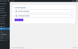 Page screenshot: Points → Central Deposit