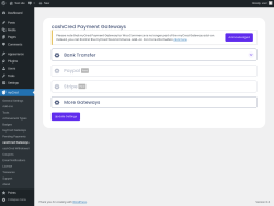 Page screenshot: myCred → cashCred Gateways