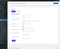 Page screenshot: myCred → Tools