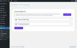 Page screenshot: Points → Central Deposit