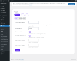 Page screenshot: myCred → Tools