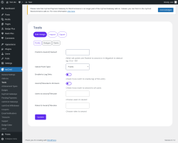 Page screenshot: myCred → Tools
