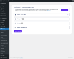 Page screenshot: myCred → cashCred Gateways