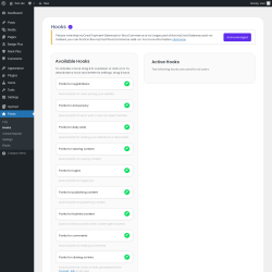 Page screenshot: Points → Hooks