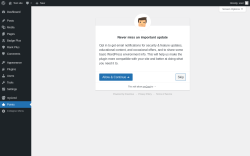 Page screenshot: Points ‹ Test site — WordPress