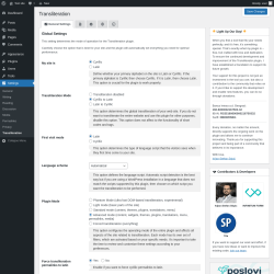 Page screenshot: Settings → Transliteration