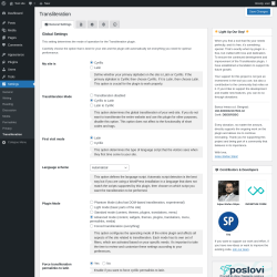 Page screenshot: Settings → Transliteration