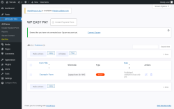 Page screenshot: WP EASY PAY