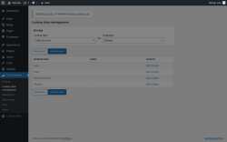 Page screenshot: Trip Summary → Lookup data management