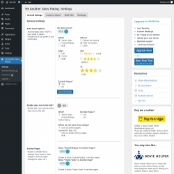 Page screenshot: Yet Another Stars Rating