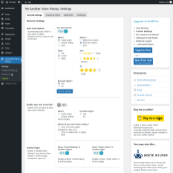 Page screenshot: Yet Another Stars Rating