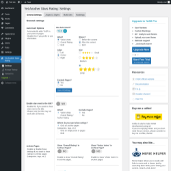 Page screenshot: Yet Another Stars Rating