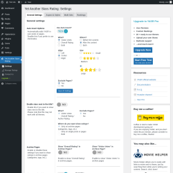 Page screenshot: Yet Another Stars Rating