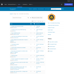 Page screenshot: Yet Another Stars Rating → Support Forum