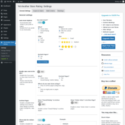 Page screenshot: Yet Another Stars Rating