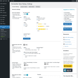 Page screenshot: Yet Another Stars Rating
