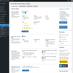 Page screenshot: Yet Another Stars Rating
