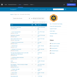 Page screenshot: Yet Another Stars Rating → Support Forum