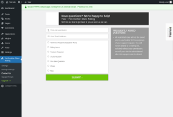 Page screenshot: Yet Another Stars Rating → Contact Us