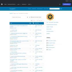 Page screenshot: Yet Another Stars Rating → Support Forum